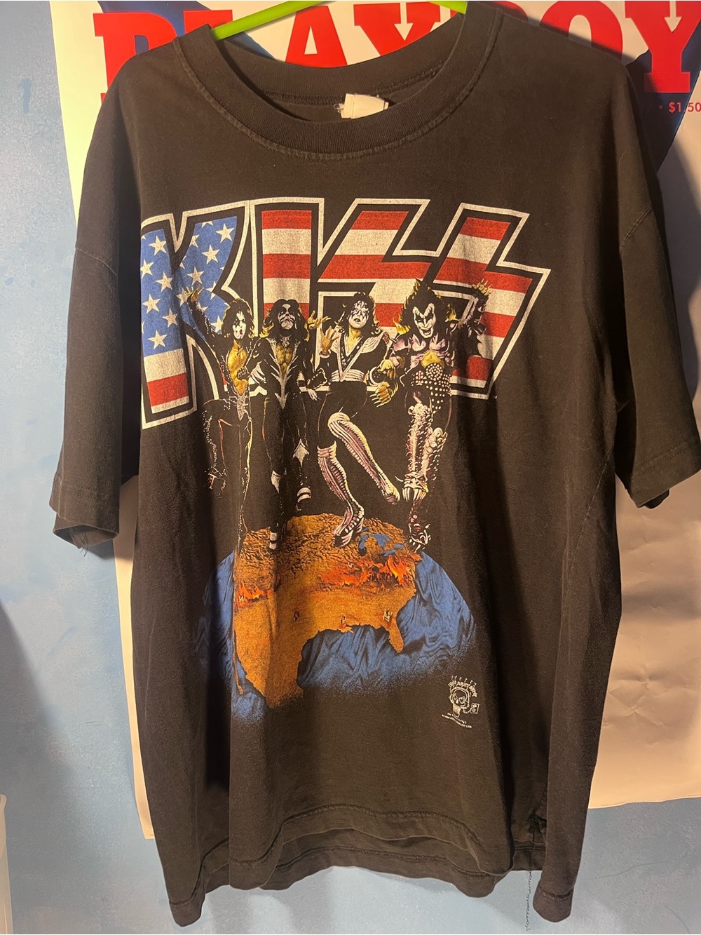 Kiss 1996 Vintage World Tee T shirt